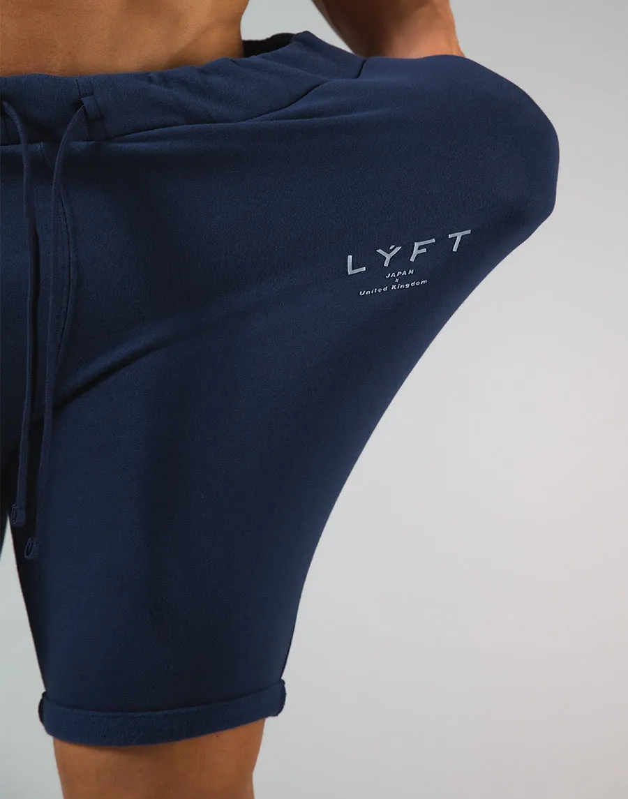 2Way Stretch Sweat Shorts - Navy