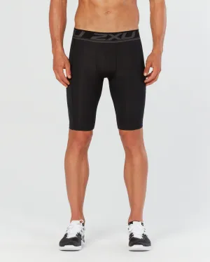 2XU Men's ACCELERATE COMPRESSION SHORTS - MA4478B (BLK/NRO)