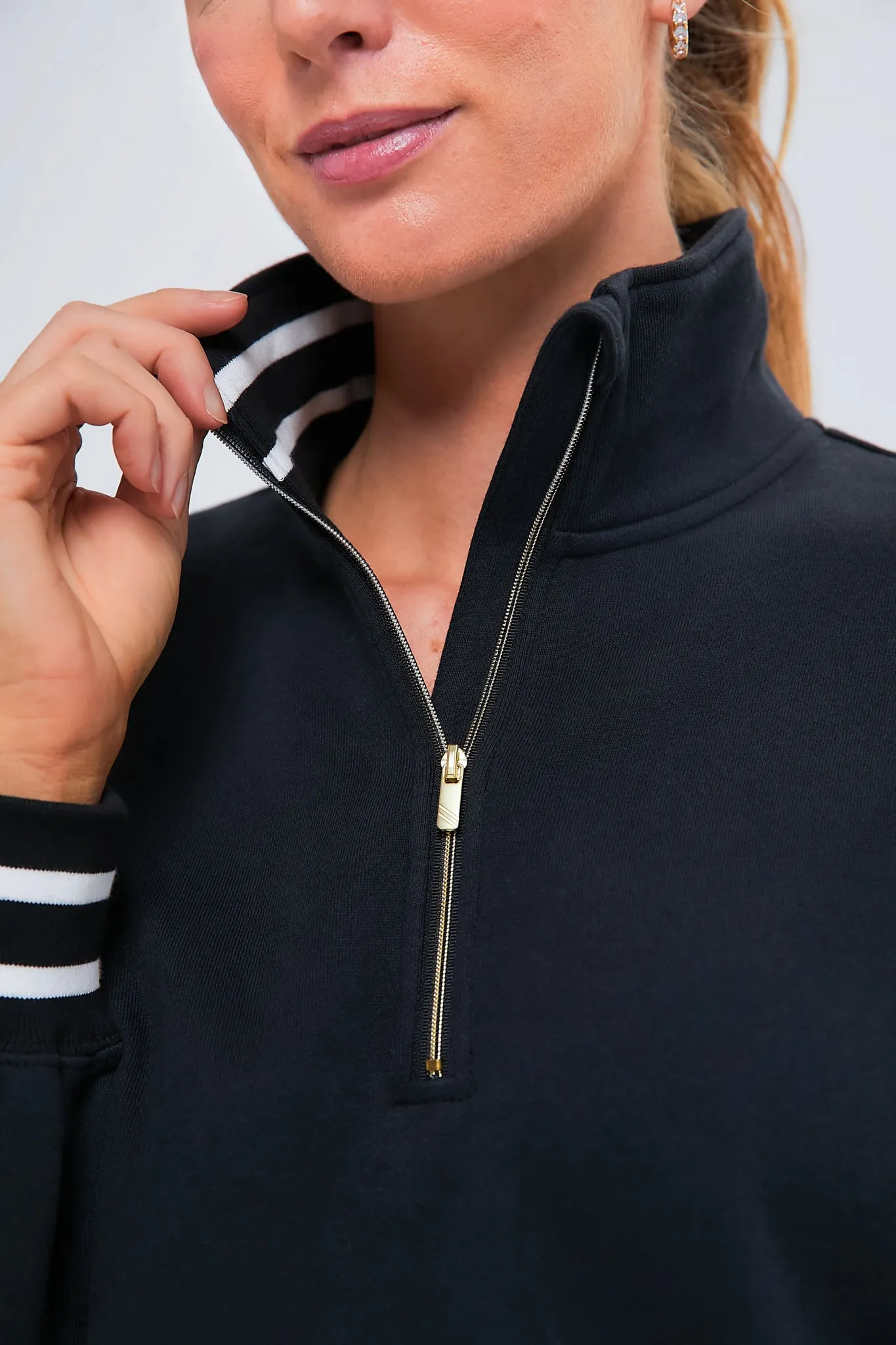 Black Carlson Quarter Zip