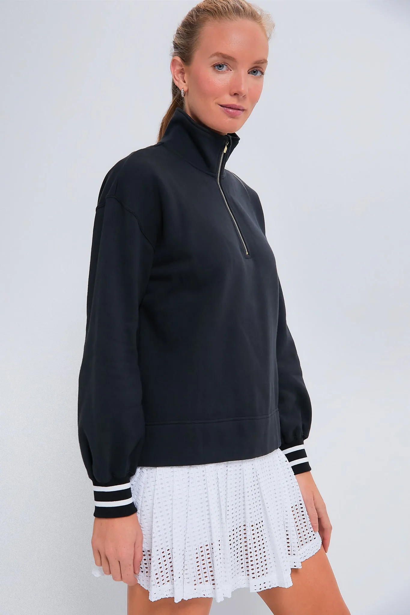 Black Carlson Quarter Zip