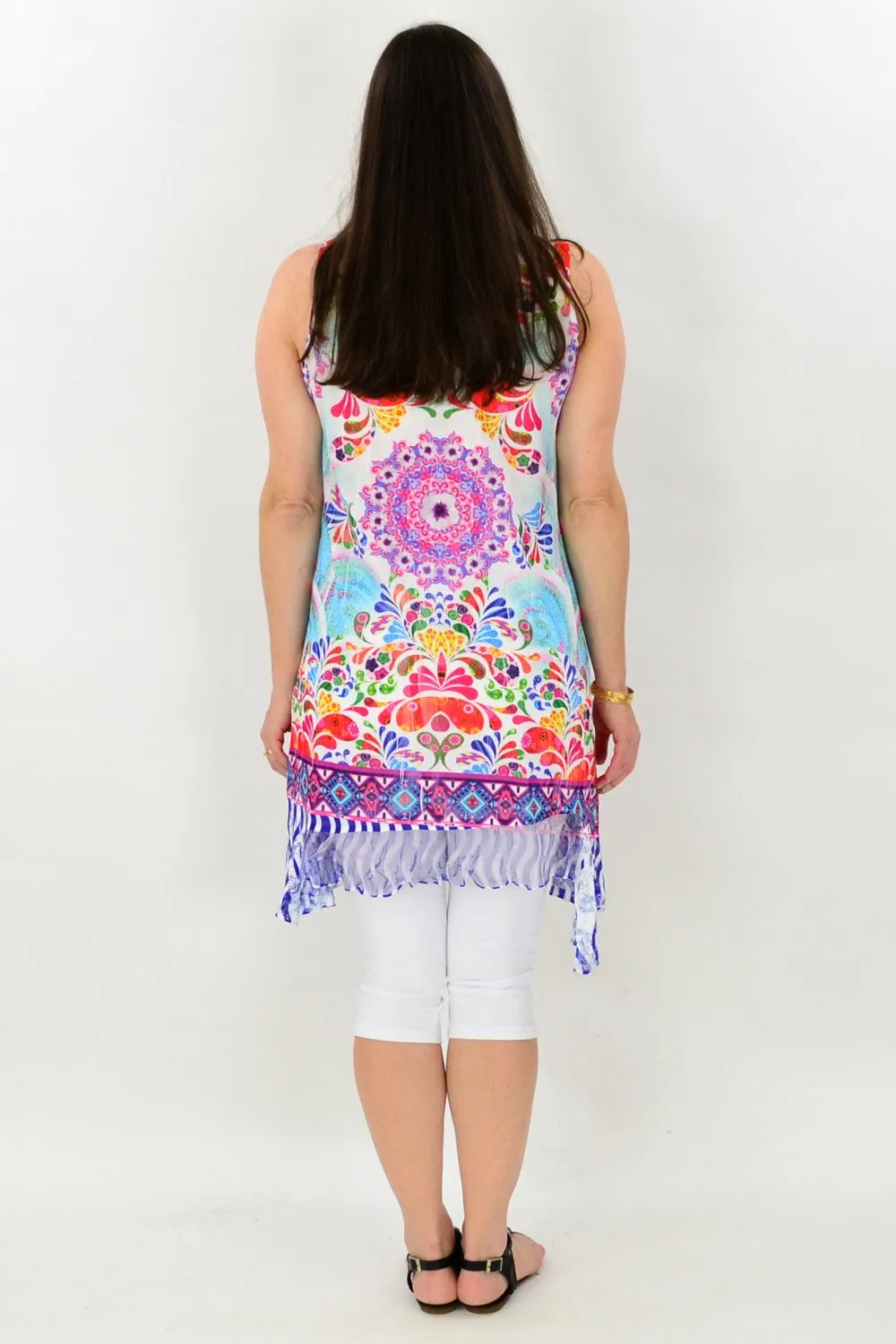 Colourful Paint Slash Tunic