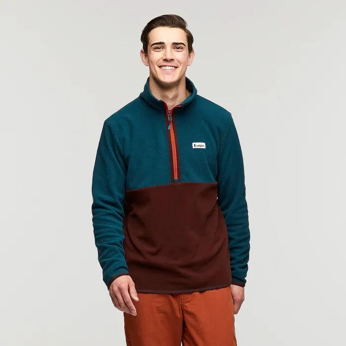 Cotopaxi Men’s Amado Fleece Pullover Abyss/Chestnut