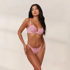 Eden Balcony Bra - Pink