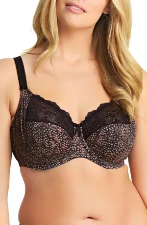 Elomi Morgan Underwire Full Cup Banded Bra, Ebony | Black Elomi Morgan Bra