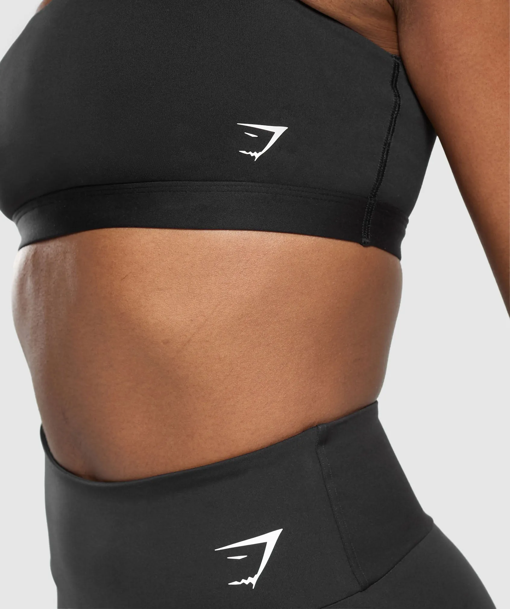 Gymshark Cut Out Bandeau - Black