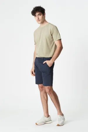 Jacob Crop Shorts - Dark Navy Twill