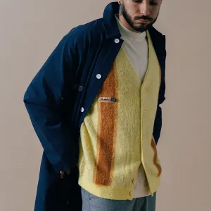 Students Golf Ellis Mohair Cardigan - MUSTARD