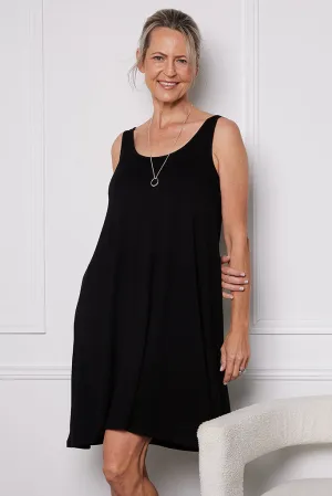 Swing Dress - Black