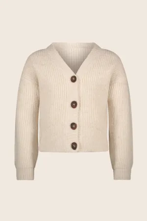 Tween Sweaters | Deau Knit Cardigan in Natural | Like Flo